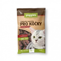 Yoggies pamlsky pro kočky s hovězím masem